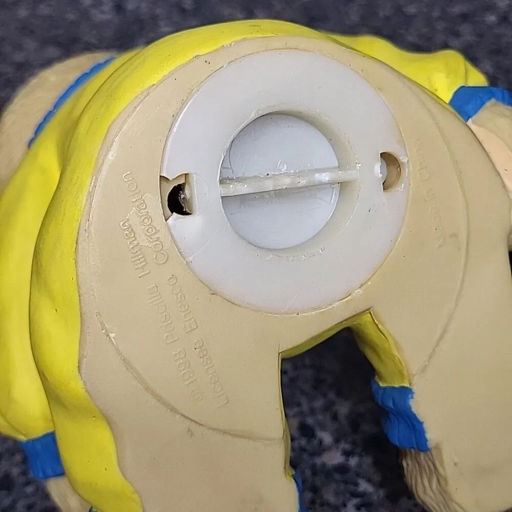 VTG 90's Cherished Teddies Teddy Bear Bank ABC Pajamas Priscilla Hillman Enesco‎